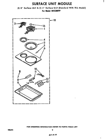 Surface unit