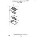 Whirlpool RHE396PP grille kit rck 882 (261949) diagram