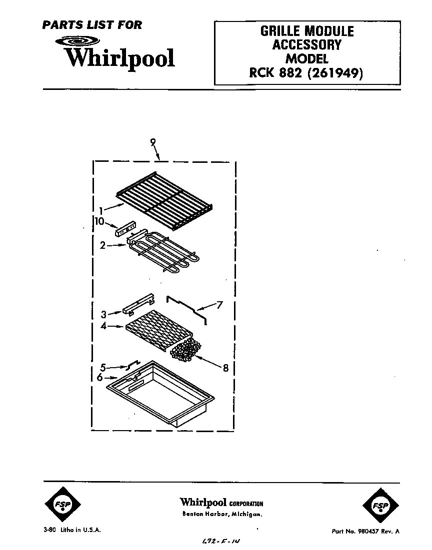 REPLACEMENT PARTS