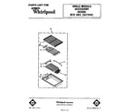 Whirlpool RCK882 replacement parts diagram