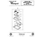 Whirlpool RCK888 replacement parts diagram
