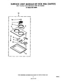 Surface unit module kit rck886(261951)