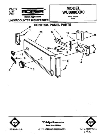 Control panel