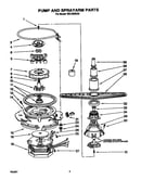 Pump and sprayarm