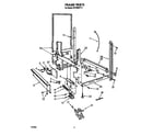 Whirlpool DU1800XT2 frame diagram