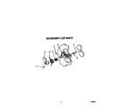 Whirlpool DU1800XT2 detergent cup diagram