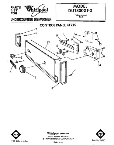 Control panel