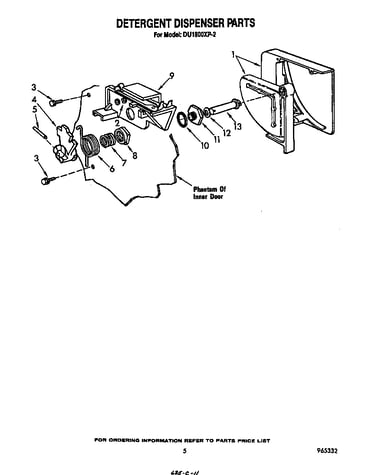 Detergent dispenser