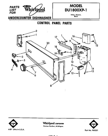 Control panel