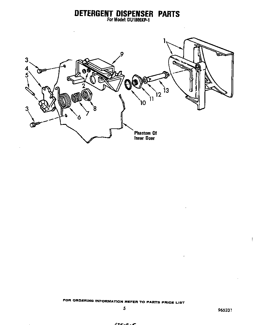Detergent dispenser