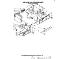 Whirlpool 3EHD261MMWR1 airflow and control diagram