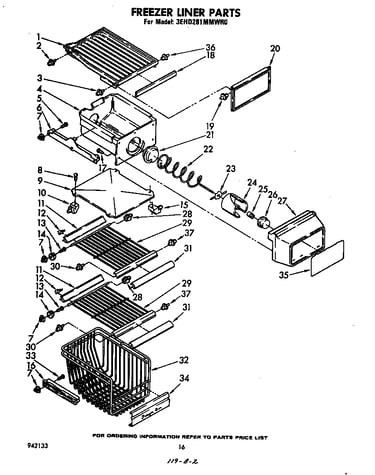 Freezer liner