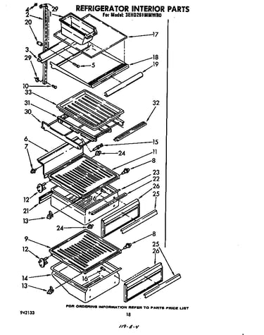 Refrigerator interior