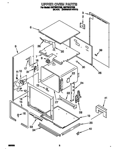 Upper oven