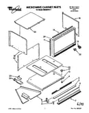 Microwave cabinet