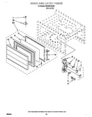 Door and latch
