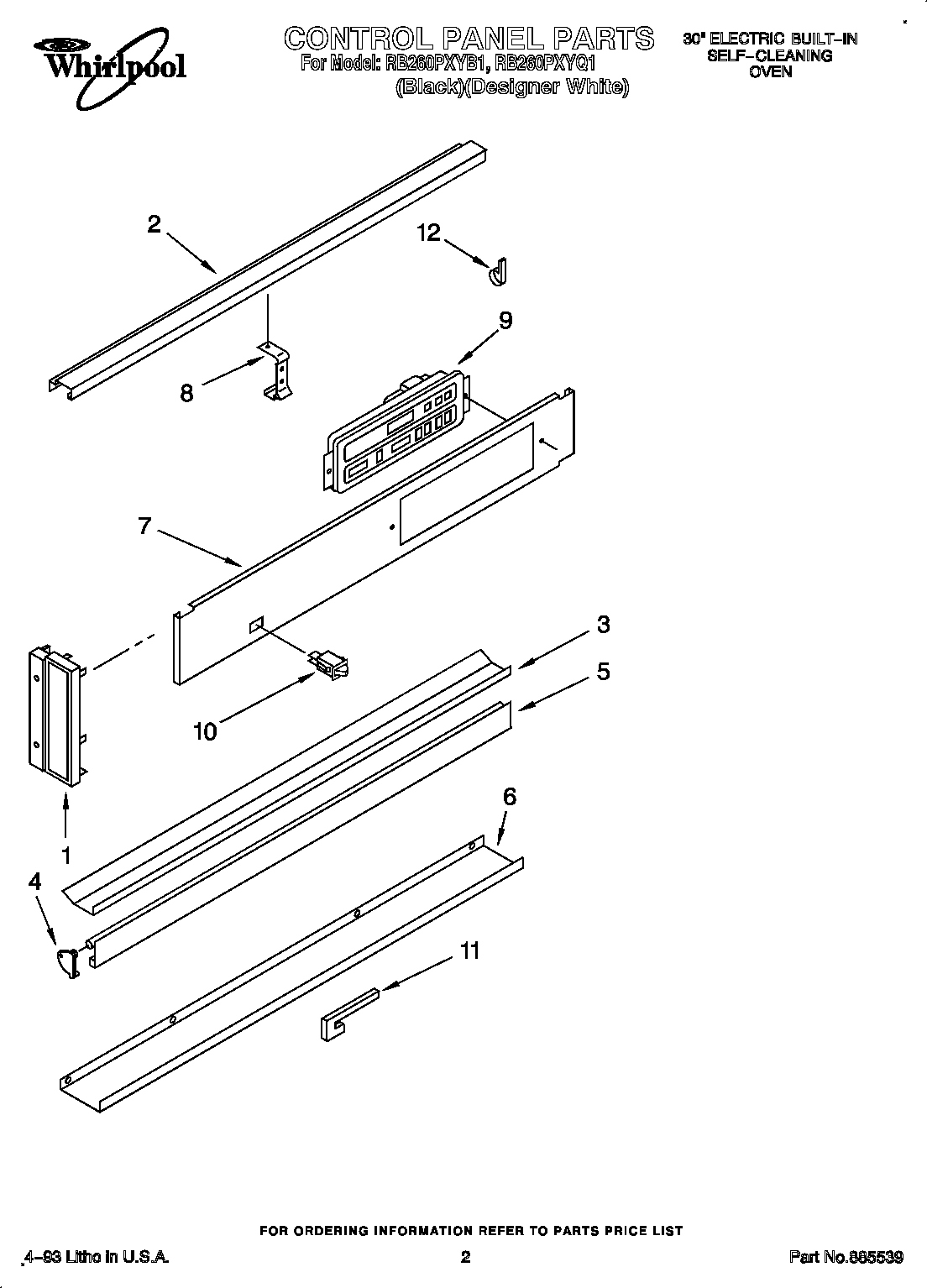 CONTROL PANEL