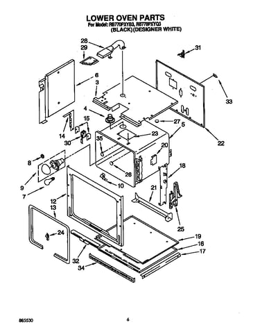Lower oven