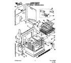 Whirlpool RS696PXYB1 oven diagram