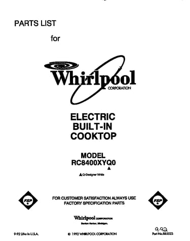 Front cover