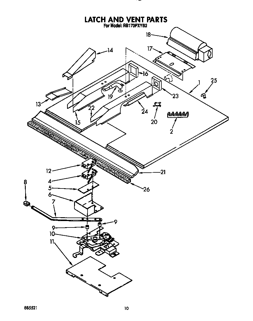 LATCH AND VENT