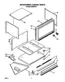 Microwave cabinet