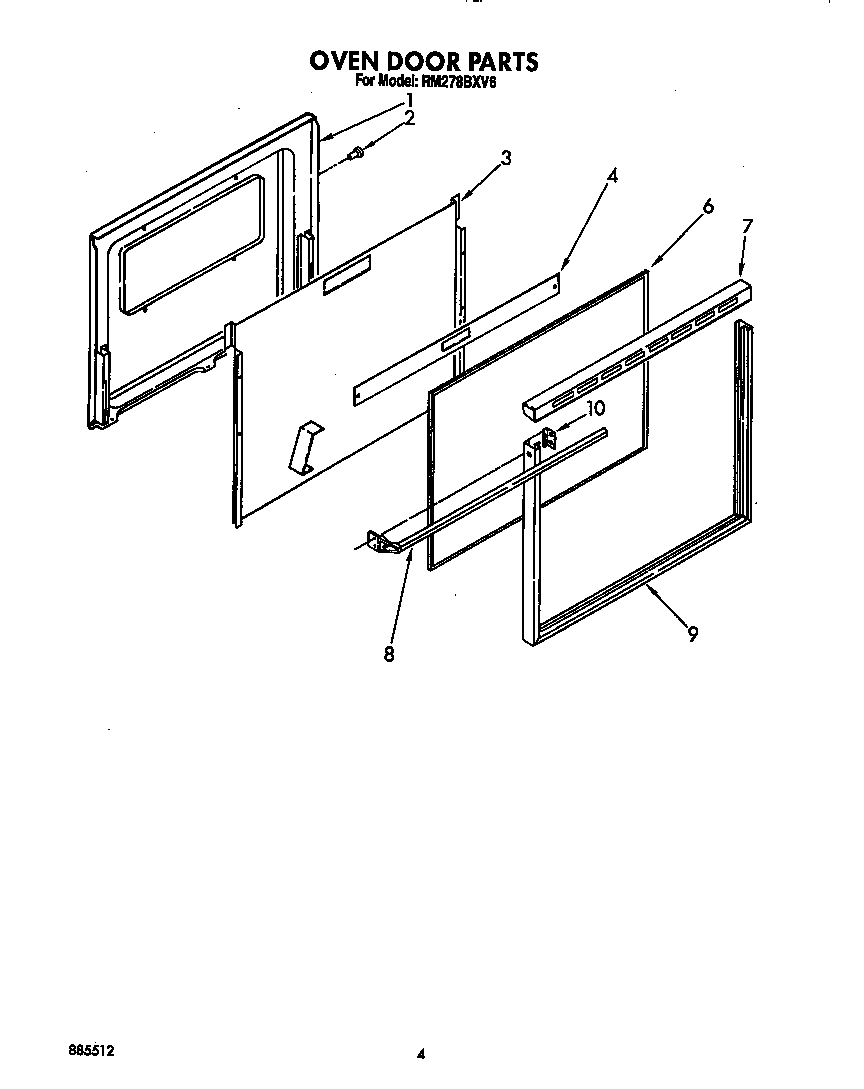 Oven door