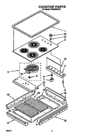 Parts diagram