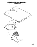 Component shelf and latch