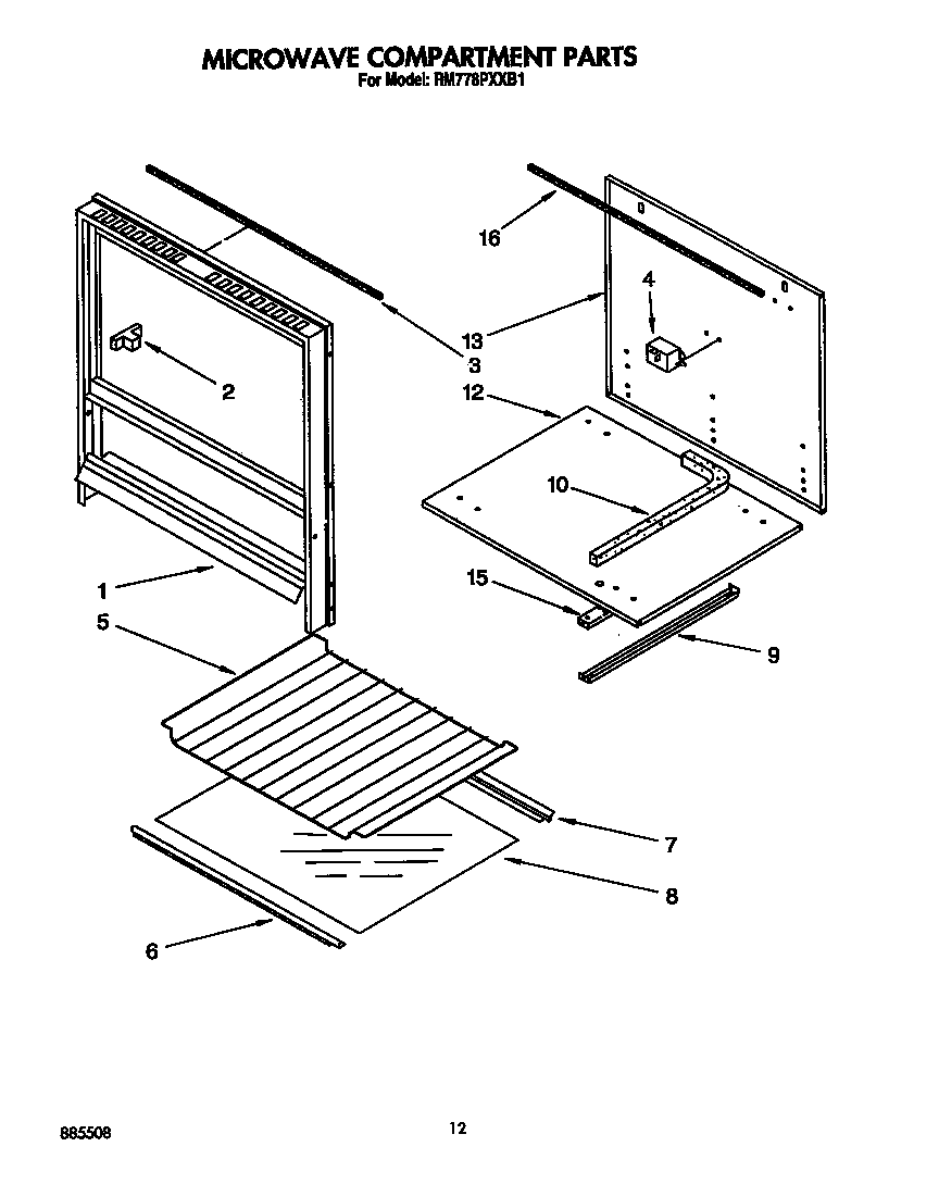 MICROWAVE COMPARTMENT