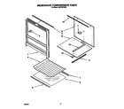 Whirlpool RM778PXXB1 microwave compartment diagram
