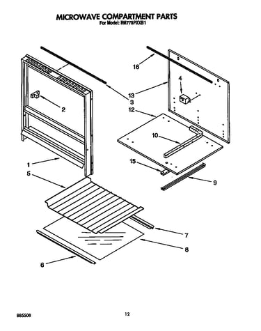 Microwave compartment