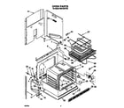 Whirlpool RS6105XYW0 oven diagram
