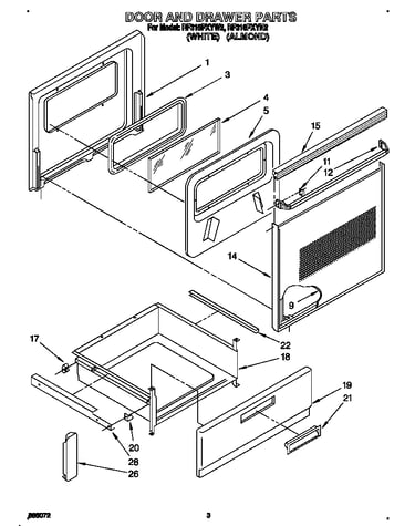 Door and drawer