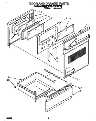 Door and drawer