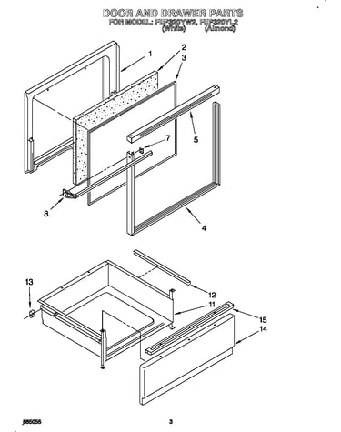 Door and drawer