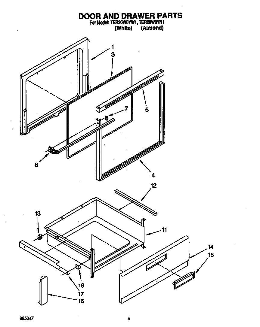 DOOR AND DRAWER