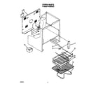 Whirlpool RF3305XXW2 oven diagram