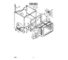 Whirlpool RF3305XXW2 oven cont. diagram