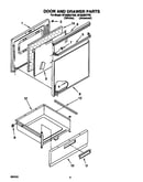 Door and drawer
