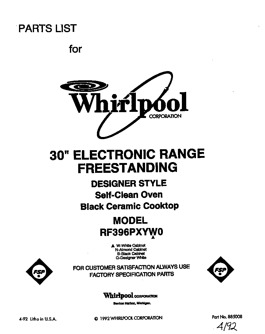 Front cover