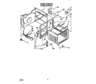 Whirlpool RF396PXYW0 oven diagram