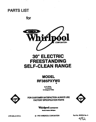 Front cover