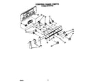 Whirlpool RF370PXYW0 control panel diagram