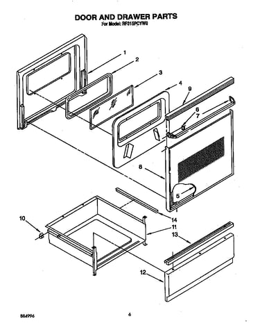 Door and drawer