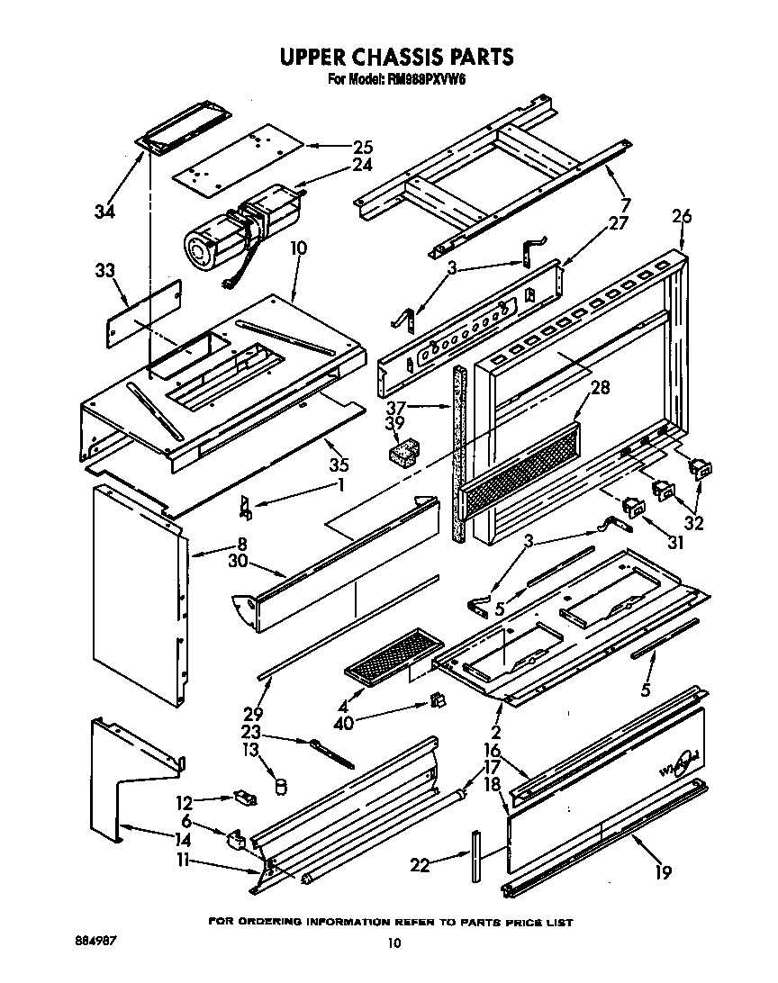 Upper chassis