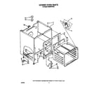 Whirlpool RE960PXVW5 lower oven diagram