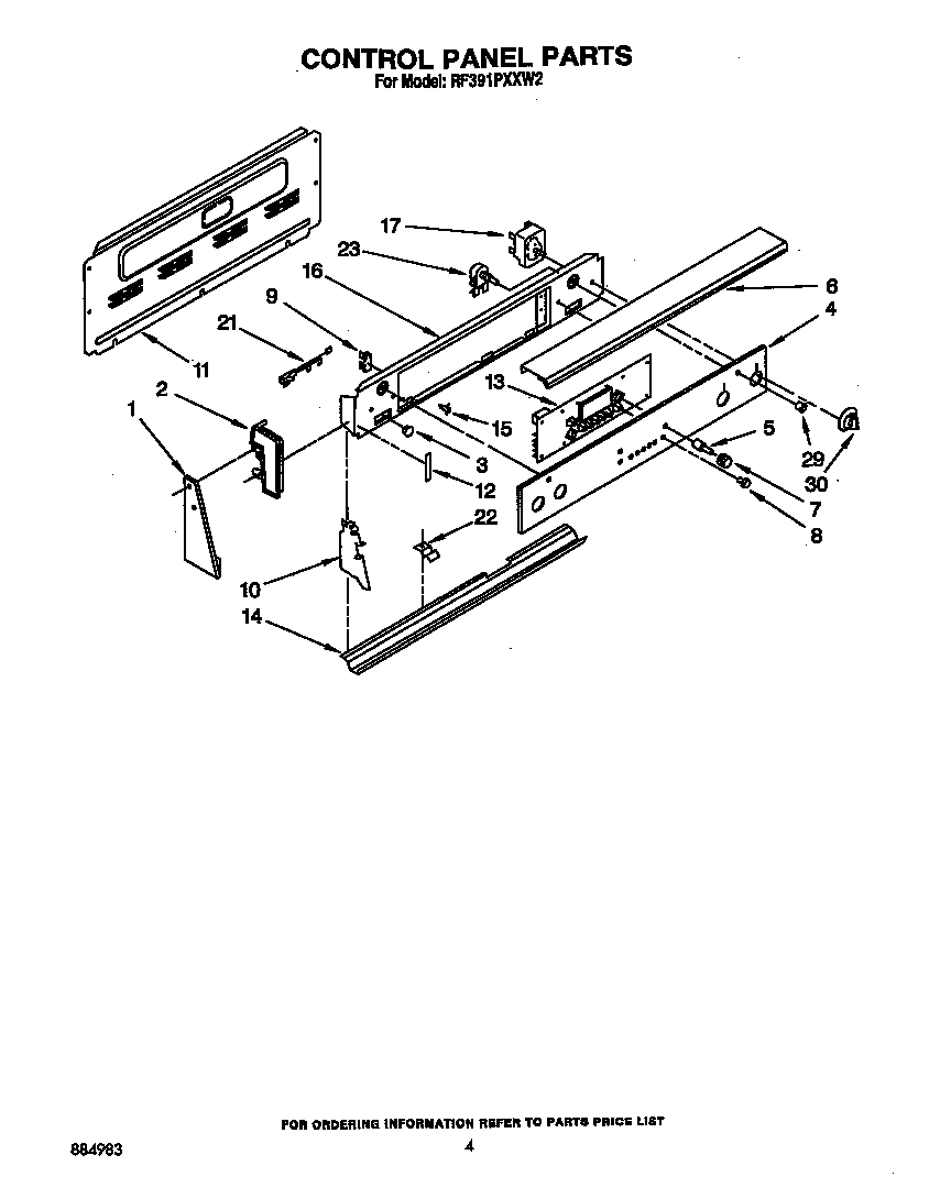 Control panel