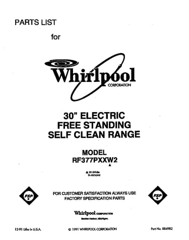 Front cover