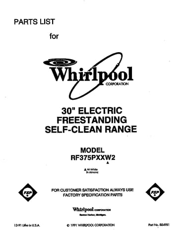 Front cover
